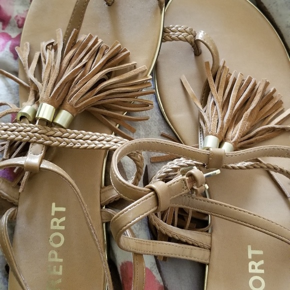 report brand sandals